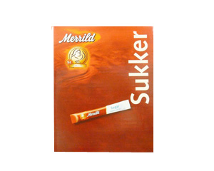 Cukurs Merrild smalkais baltais 600gbx5g